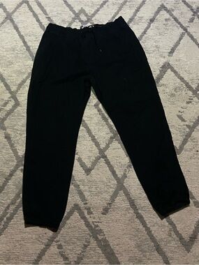 Old Navy Men's Black Joggers - Drawstring Waist